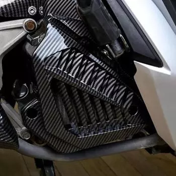 Крышка радиатора мотоцикла из углеродного волокна, панель, проектор для Honda Click 125i/150i 125, аксессуары для мотоциклов ABS