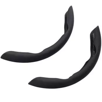 Крышка ручки BONFORM QK Dimple Leather, простая в установке, S/M, черная 6930-15BK