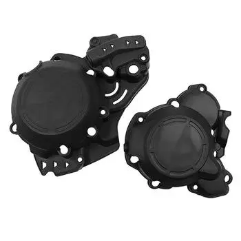 Крышка сцепления мотоцикла, защита зажигания для KTM SX XC EXC XCW TPI 250 300 SX250 EXC250 2T для Husqvarna TC TE Black Ignition