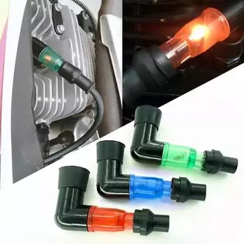 Крышка свечи зажигания SEAMETAL для скутера, мотоцикла, мотоцикла, универсальная крышка свечи зажигания мотоцикла синий
