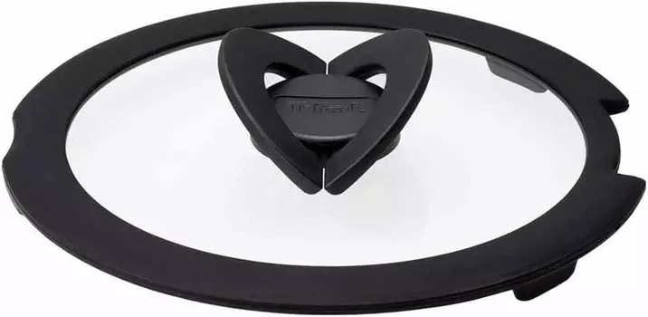 Крышка Tefal 7,1 дюйма (18 см) Крышка из стекла Butterfly Ingenio Neo L99362 T-fal