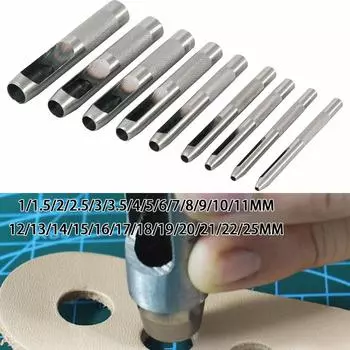 Крытый полый дырокол, новый для кожи 4MM
