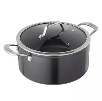 KUHN RIKON EASY PRO сотейник с металлическими ручками и со стеклянной крышкой 20 см 3.0 литров