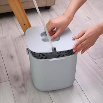 Кухонное ведро для пищевых отходов емкостью 6,8 л с сливом для чая, мусорное ведро, контейнер для домашнего мусора, стол розовый
