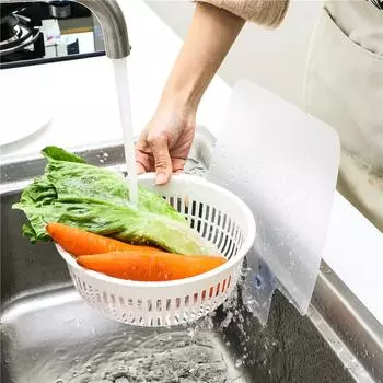 Кухонные гаджеты с присоской, перегородка для раковины, перегородка для раковины, перегородка для раковины прозрачный