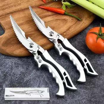 Кухонные принадлежности Ножницы Посуда для кухни Ножницы многоцелевые из нержавеющей стали Кухонные ножницы для мяса Курица Кость из нержавеющей стали