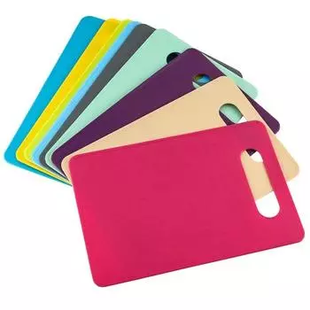 Кухонные принадлежности PP Creative Square Chepping Board Разделочная доска для овощей и фруктов Легко моется Нескользящая разделочная доска Инструменты светло-зеленый