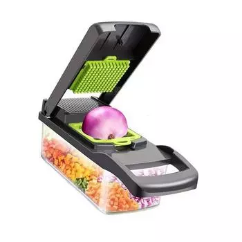кухонный 16 в 1 многофункциональный овощерезка картофельный резак мясорубка лук ручной овощерезка с контейнером