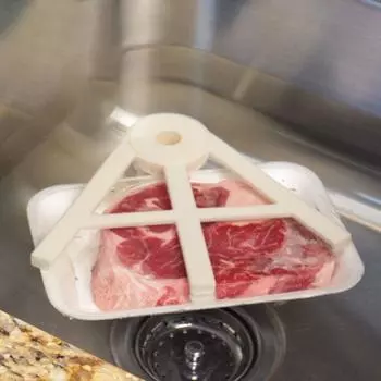 Кухонный инструмент Кухонный зажим для размораживания мяса ABS Быстроразмораживаемый зажим Удобный зажим для размораживания стейков из морепродуктов