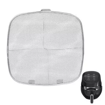 Кухонный инструмент Splatter Shield 5-в-1 Anti-splash Air Fryer Сменный экран Air Fryer Сменные детали Keep Clean Around Sove серебряный