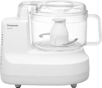 Кухонный комбайн Panasonic 3-в-1 (Измельчение, измельчение, смешивание) Детское питание MK-K32-W можно мыть в посудомоечной машине