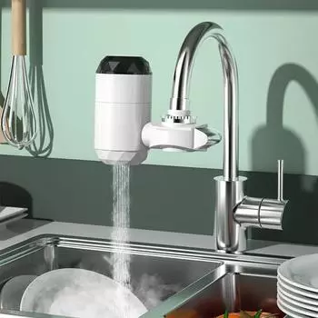 Кухонный проточный электрический водонагреватель Кран для горячей воды Нагреватель Холодный нагревательный кран Проточный водонагреватель для дома EU