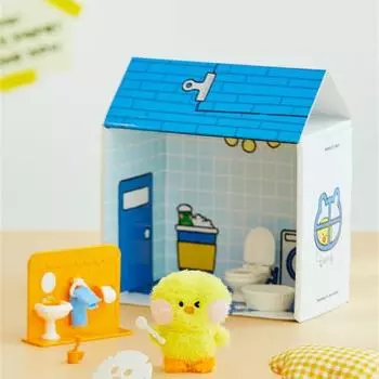 Кукла и мебель Line Friends Mini Mini Mini Sallyi s Room