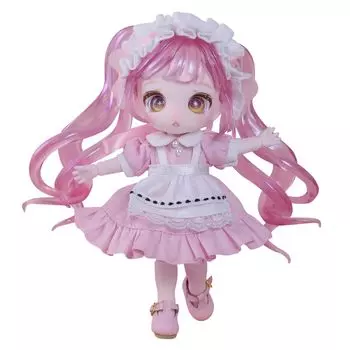 Кукла ICY Fortune Days 13 см bjd, кукла в стиле аниме, идеально подходит для самостоятельной куклы-девочки - набор, подарок, украшение, упражнение, коллекция, 8+ (розовый)