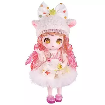 Кукла ICY Fortune Days 13 см bjd - набор кукол в стиле аниме, подарок, украшение, сделай сам. Идеально подходит для упражнений, коллекции, кукла-девочка 8+(Овен)