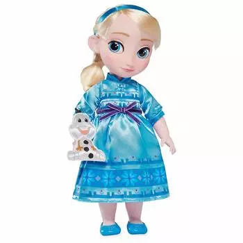 Кукла Эльза из коллекции Disney Animators Frozen 16 дюймов синий