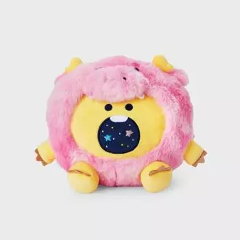 Кукла Line Friends Podong с новым ушным драконом и средним сиденьем Дракона