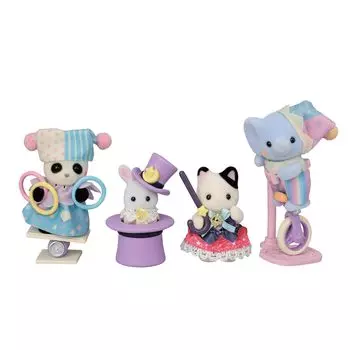 Кукла Sylvanian Families Dream Show Time ST Mark Сертификация для детей от 3 лет и старше Игрушечный кукольный домик Sylvanian Families EPOCH [Набор для малышей] C-75