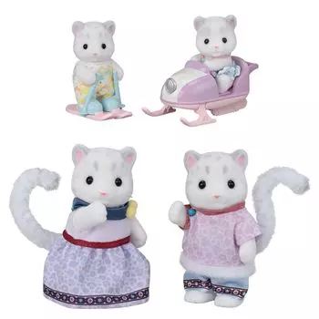 Кукла Sylvanian Families Leopard ST Mark Сертификация Возраст Игрушка Кукольный домик Sylvanian Families EPOCH [Семья Юки] FS-55 3+