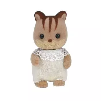 Кукла Sylvanian Families, орех, сертификат ST Mark, от 3 лет и старше, игрушечный кукольный домик Sylvanian Families EPOCH [Белочка] Li-38