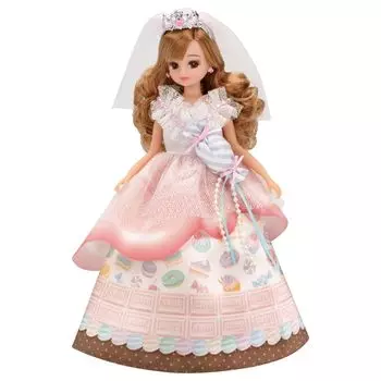 Кукла TAKARA TOMY Кукла Melty Игрушка для игрушек От 3 лет Соответствует стандартам безопасности игрушек Сертификация ST Mark Ликка TAKARA TOMY Ликка-чан LD-05