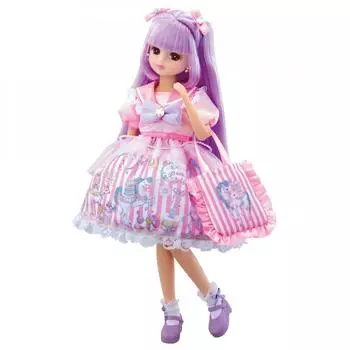 Кукла Takara Tomy Licca-chan LD-14 Eco Neko Daisuki Licca-chan, игрушка-одевалка для детей от 3 лет