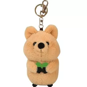 Кукольный брелок Mochi Town Kiki Quokka, коричневый, популярные игрушки для корейских детей