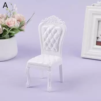 Кукольный Дом 1:6 Кухонная мебель Обеденный стол Стул Компьютерный офисный стол Стул