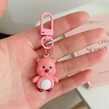 Кулон на сумку Мультяшные DIY аксессуары Zanmang Loopy Аниме Кавайные Числовые аксессуары Брелок Loopy Модель Игрушка