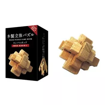 KUMUZ Деревянный 3D-пазл Ромбопод KO173678 Хмм!?