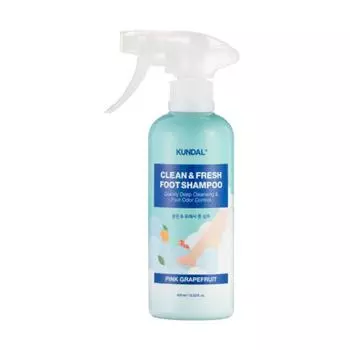 KUNDAL Clean & Fresh Шампунь для ног Розовый грейпфрут 400 мл 1 PCS