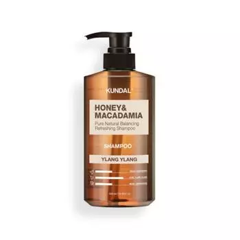 KUNDAL Мед и макадамия Природный шампунь Иланг-иланг 500мл 1 PCS
