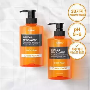 Kundal Pure гель для душа 500 мл (4 типа, выберите 1) Acacia Moringa