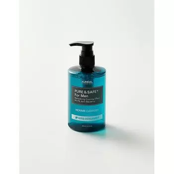 Kundal Pure Safe Cooling Men S cleanSer 300 мл травяной бергамот