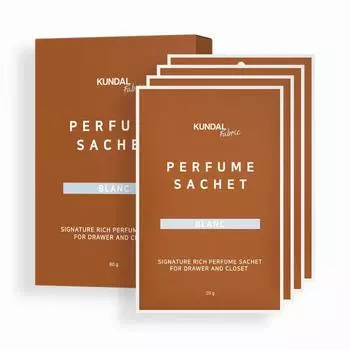 Kundal Signature Rich Perfume Wardrobe Freshener Blanc 20g 4 packs, Korean cosmetics with good fragrance