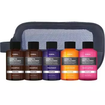 Kundal Travel Kit 5 предметов Набор ароматов иланг-иланга Тип А, 1 набор