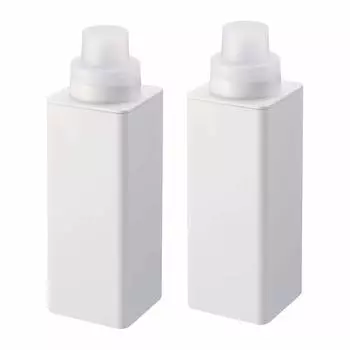 купить набор из Yamazaki Jitsugyo Laundry Bottle Tower Magnet Бутылка для стирки многоразового использования, белая 4852 Бутылка для моющего средства Магнит для хранения белья