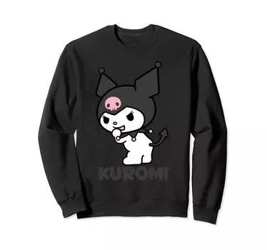 Свитшот Kuromi US Design чёрный