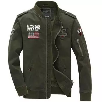 Куртка-бомбер Air Force Men S M чёрный