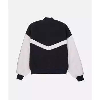 Куртка CONVERSE Sherpa Varsity Черная 10025206-A01