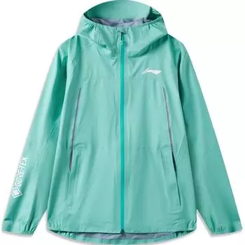 Куртка для бега по пересеченной местности Li Ning Running Series с капюшоном, водонепроницаемая, дышащая, быстросохнущая, со светоотражающим принтом, унисекс ACFV005-2 2XL