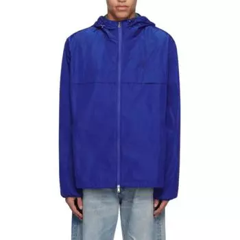 Куртка мужская Polo Ralph Lauren с вышивкой логотипа, на молнии, с капюшоном, с длинными рукавами, синяя 710970124-001 M
