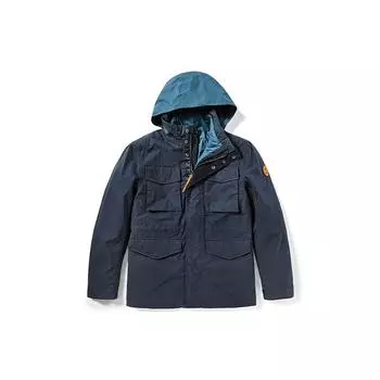 Куртка мужская Timberland Three In One Detachable Waterproof Hooded Multi Pocket Jacket темно-синяя A2EYQ-433 XXL