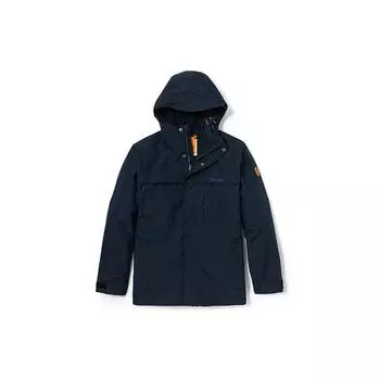 Куртка мужская Timberland Three-In-One с капюшоном, свободная, для походов на открытом воздухе, водонепроницаемая, темно-синяя, A696H-433 M
