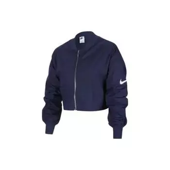 Куртка Nike Sportswear Logo Print Woven Jacket Kids Jackets Deep-Navy DV3253-410 S