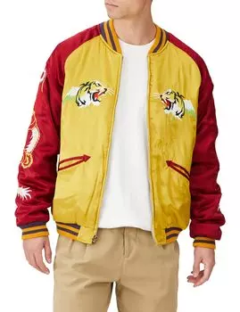 Куртка RAYON SOUVENIR [Хьюстон] КУРТКА(ТИГР) Мужской жёлтый