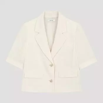 Куртка Shs Miss Minimal Crop с коротким рукавом Swwjko22020 Cr creamy/55