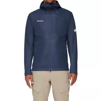 Куртка софтшелл с капюшоном Ultimate 7, посадка по-азиатски VII SO Hooded Jacket AF Мужская морская [Mammut] Мужская/Ultimate 1011-01780