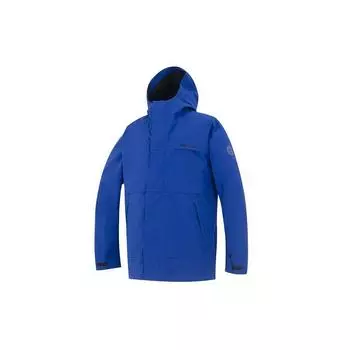 Куртка Timberland Af 3L Stretch Water Resistant Hooded с принтом логотипа, повседневная теплая куртка на молнии, мужская куртка синего цвета A69GH-CY5 L