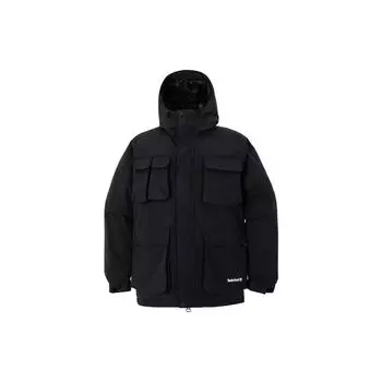 Куртка-ветровка с капюшоном и принтом букв Timberland Мужские куртки черного цвета A26SK001 M